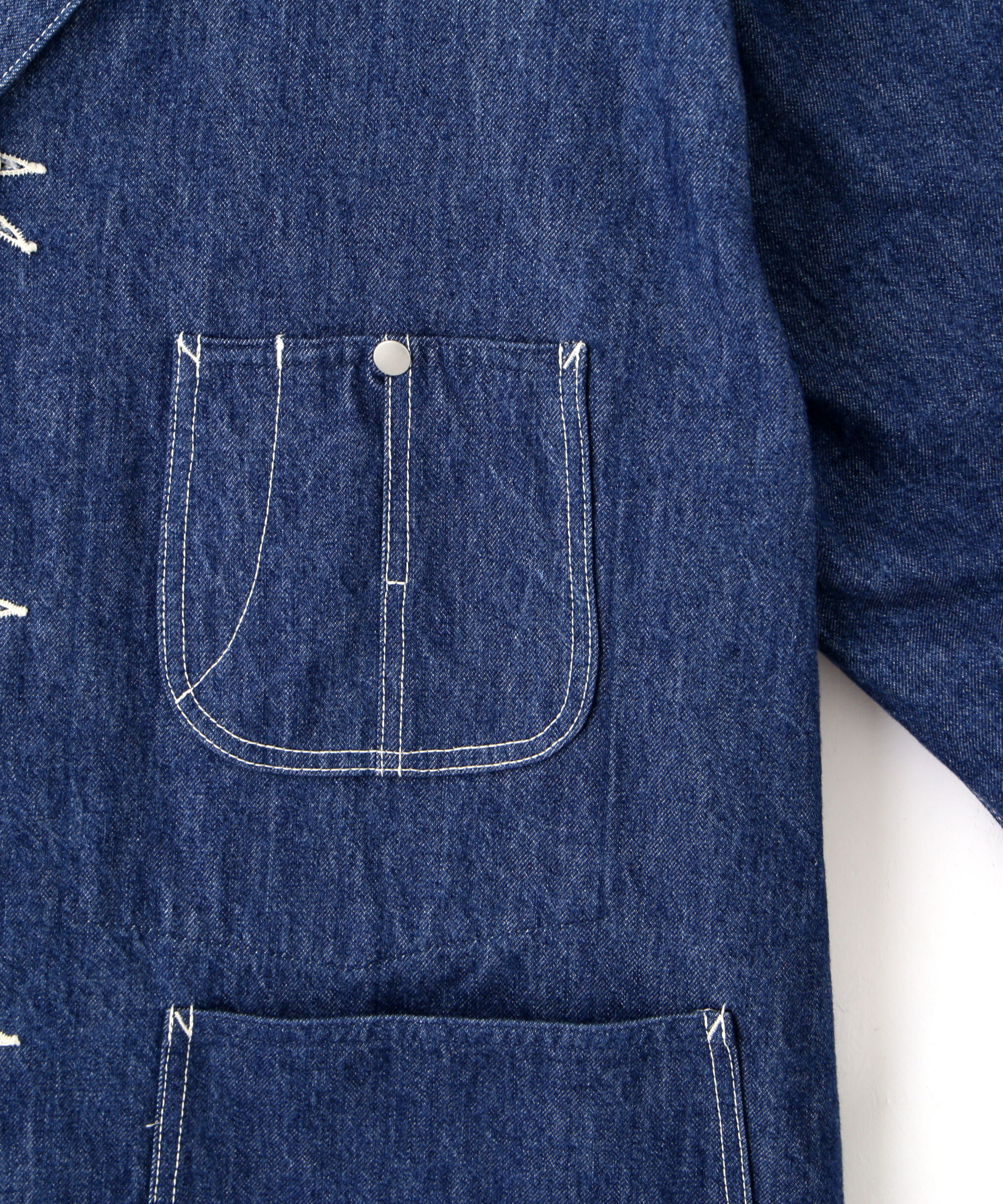 YLEVE 「Ｙ / 13oz ORGANIC COTTON DENIM COVERALL JACKET」|ブルゾン・スタジャン|