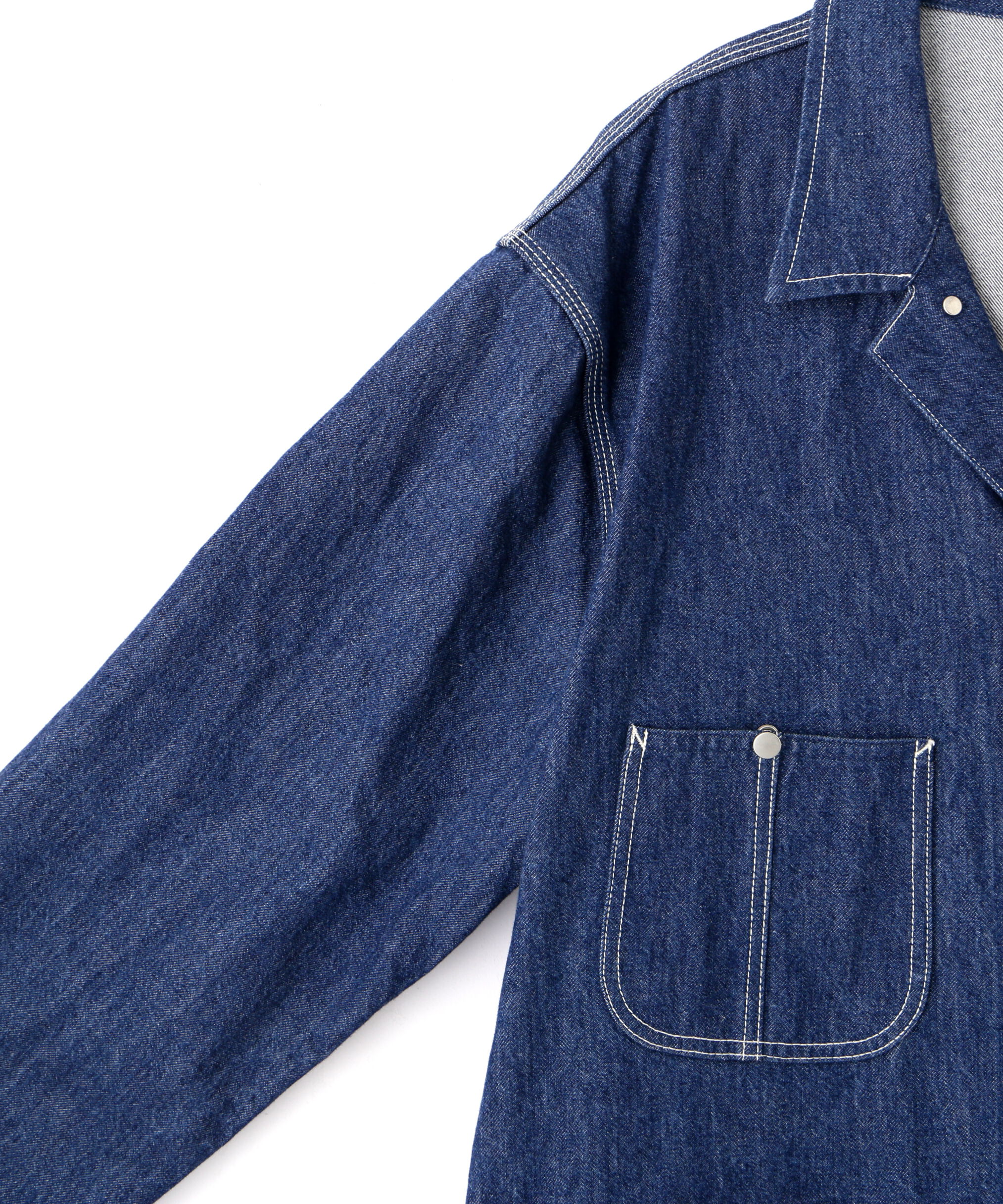 YLEVE 「Ｙ / 13oz ORGANIC COTTON DENIM COVERALL JACKET」|ブルゾン・スタジャン|