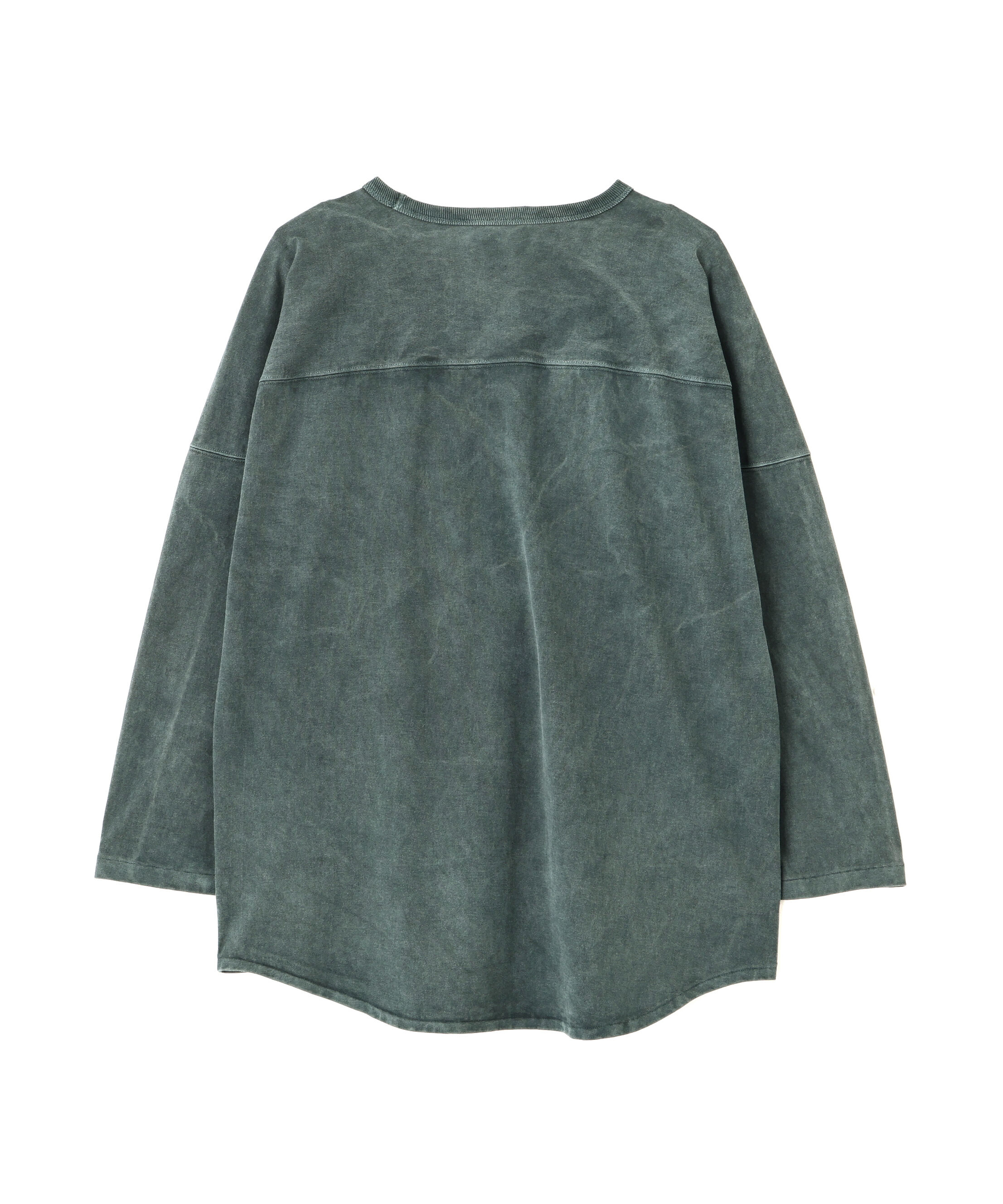 YLEVE 「YLEVE / PIGMENT DYED COTTON FOOTBALL T」|Tシャツ・カットソー|