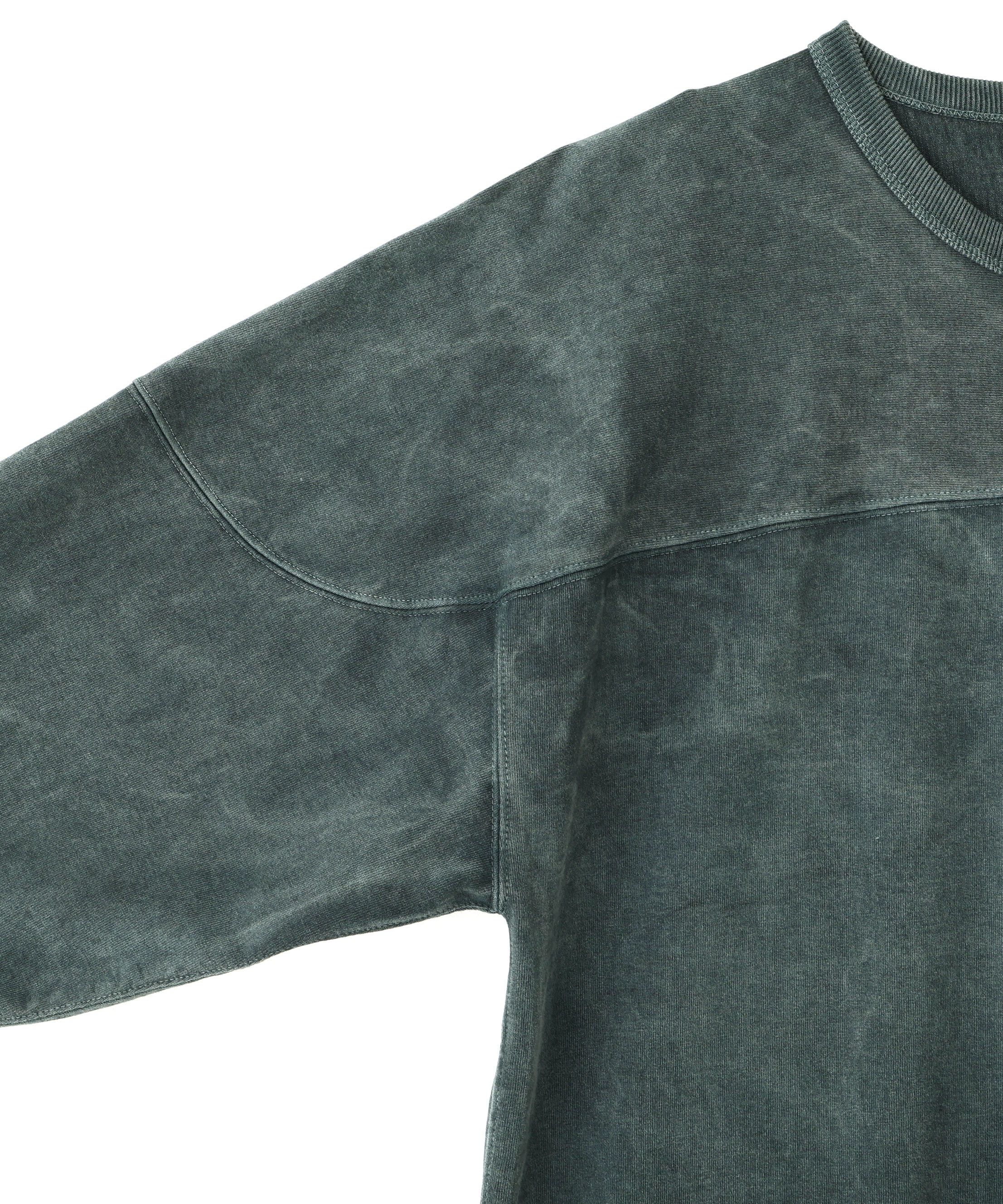 YLEVE 「YLEVE / PIGMENT DYED COTTON FOOTBALL T」|Tシャツ・カットソー|