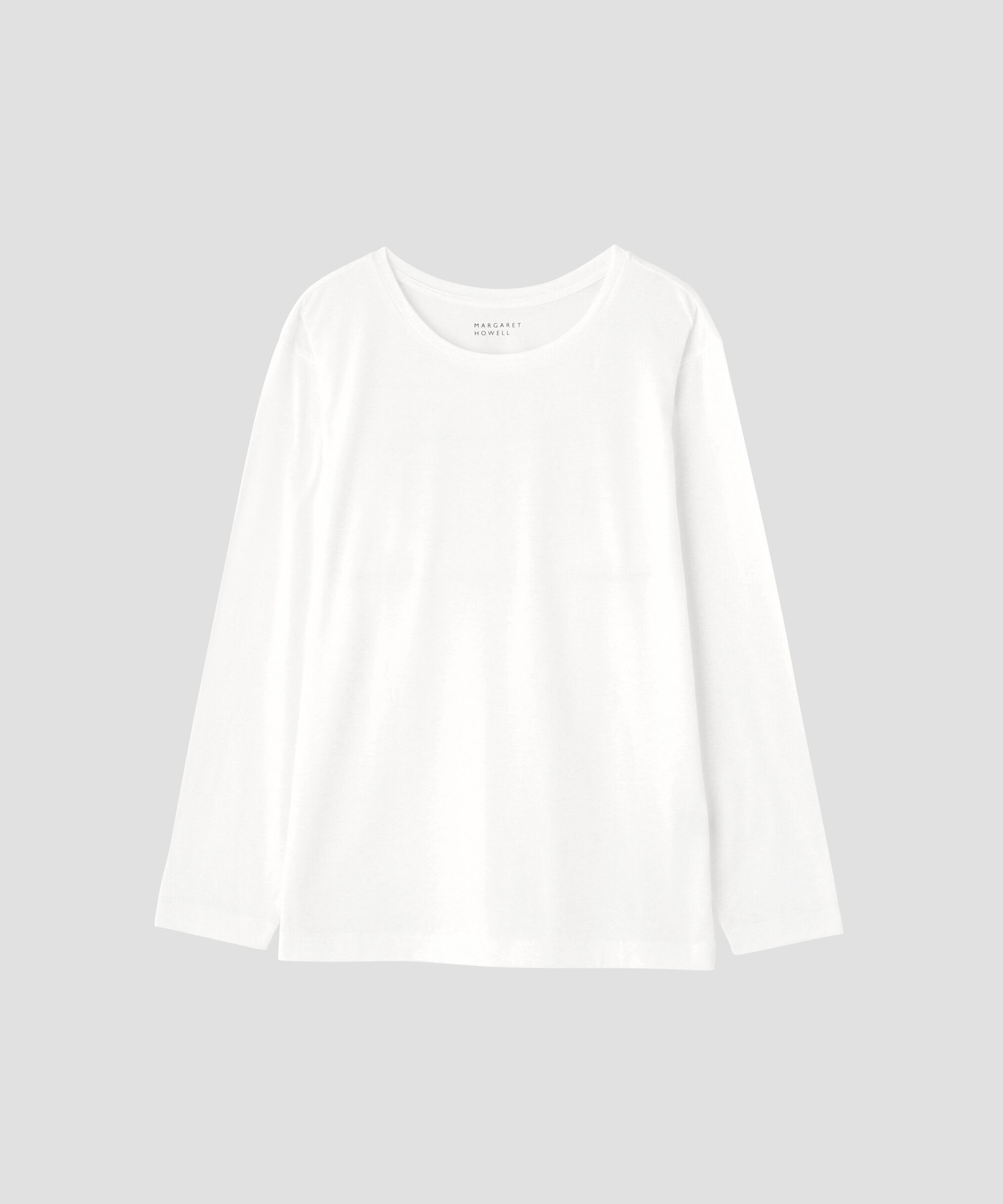 MARGARET HOWELL HOUSEHOLDGOODS「SUPERFINE COTTON JERSEY TOP」|Tシャツ・カットソー|