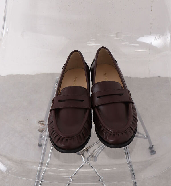 archives「ギャザーローファー」|その他|BROWN