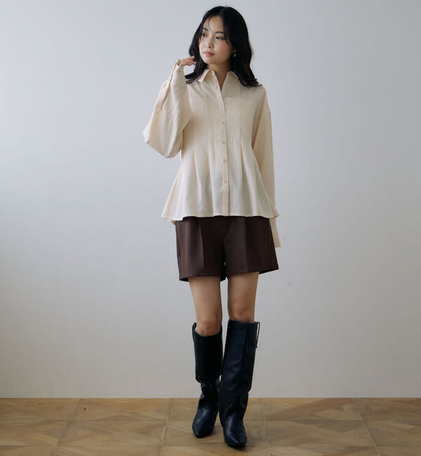 archives「【ＯＮかわ】ウォッシャブルベルト付きショートパンツ／」|その他|