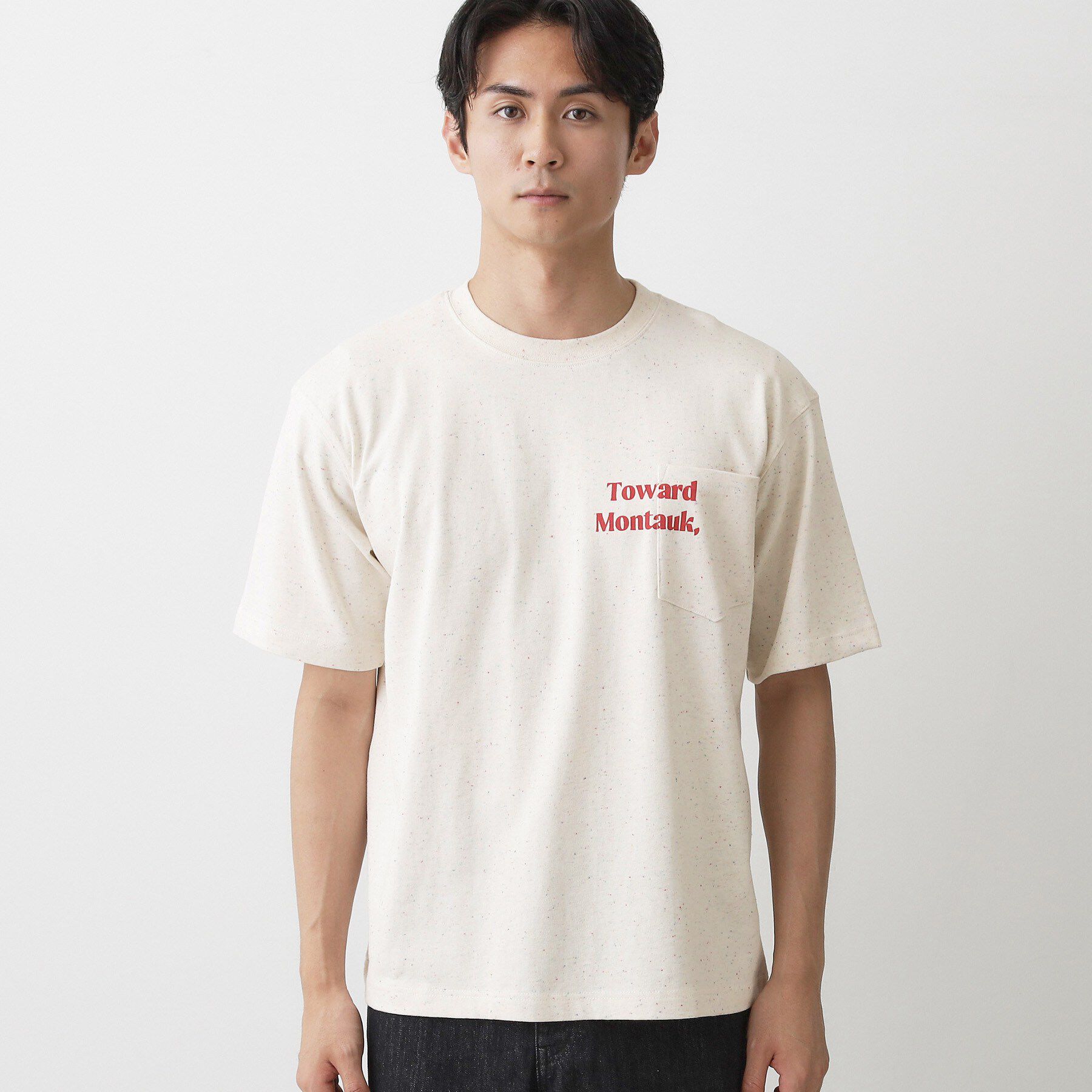 Dessin「カラーネップ ポケットTシャツ」|Tシャツ・カットソー|