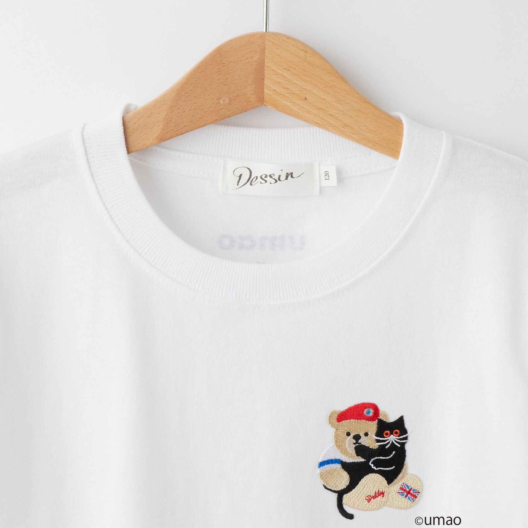 Dessin「UMAO&times;Dessinコラボ 刺繍Tシャツ」|Tシャツ・カットソー|