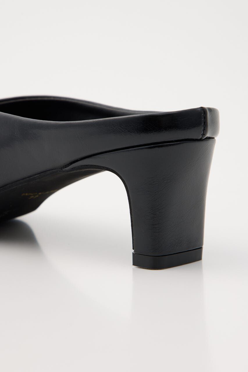 MOUSSY「OPEN TOE SQUARE HEEL ミュール」|サンダル|