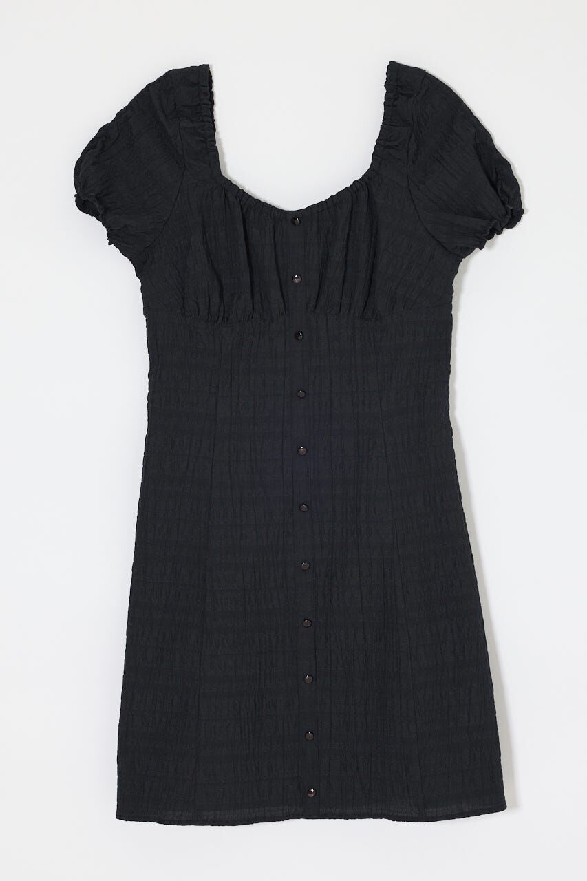 MOUSSY「2WAY SHIRRING MINI ドレス」|ワンピース|