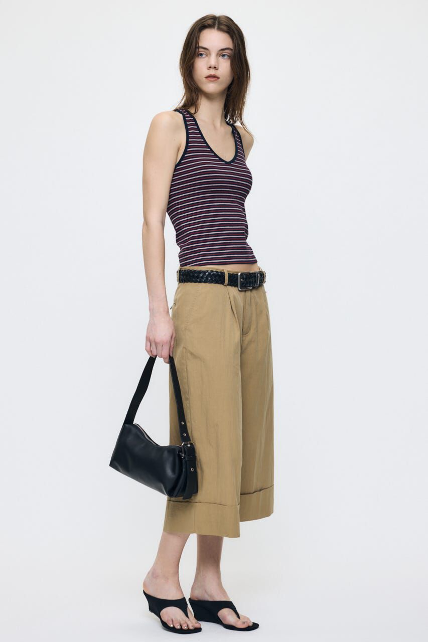 MOUSSY「BACK CROSS CUP タンク」|タンクトップ|