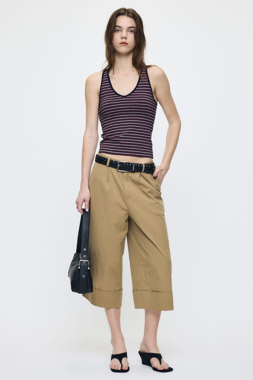 MOUSSY「BACK CROSS CUP タンク」|タンクトップ|