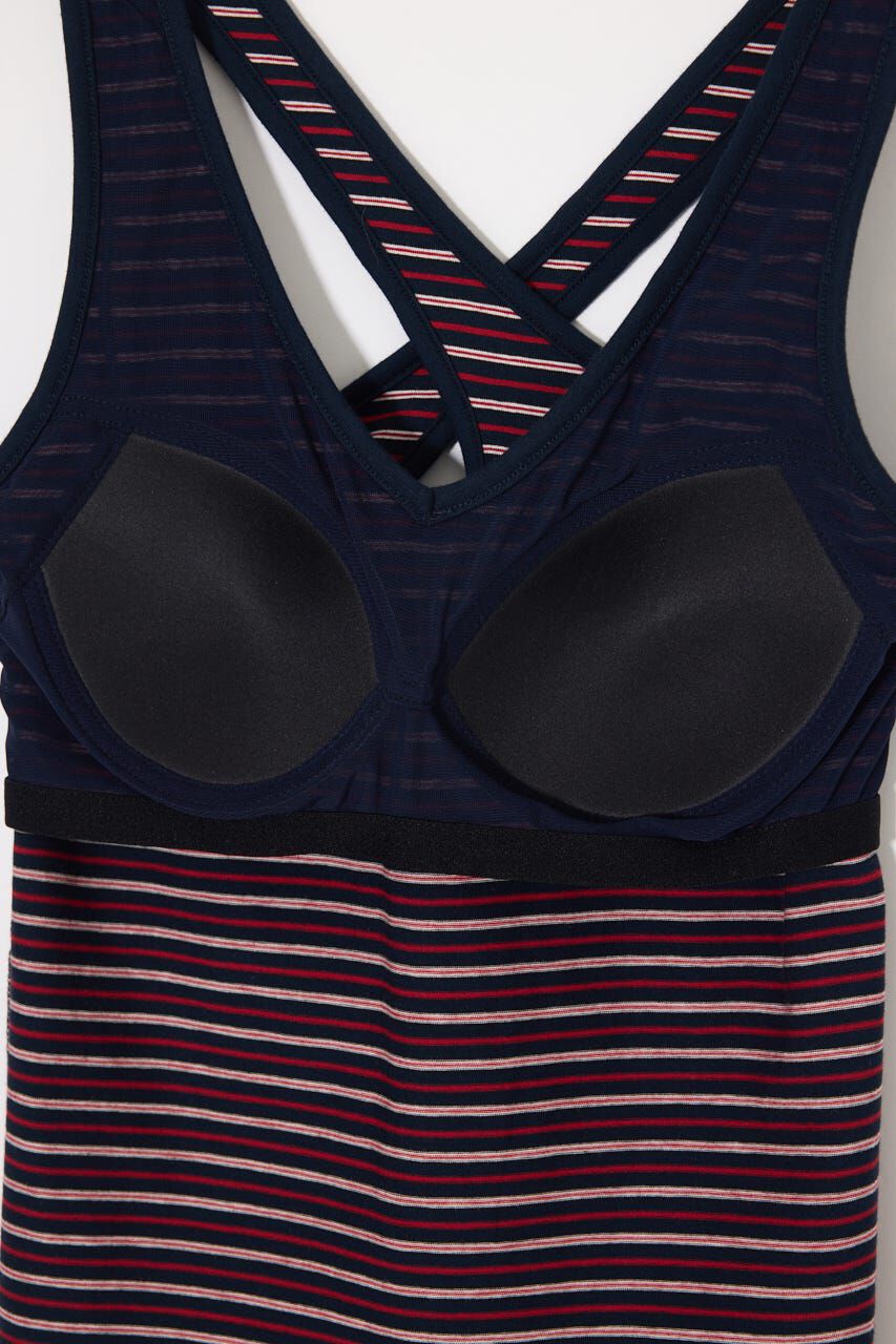 MOUSSY「BACK CROSS CUP タンク」|タンクトップ|