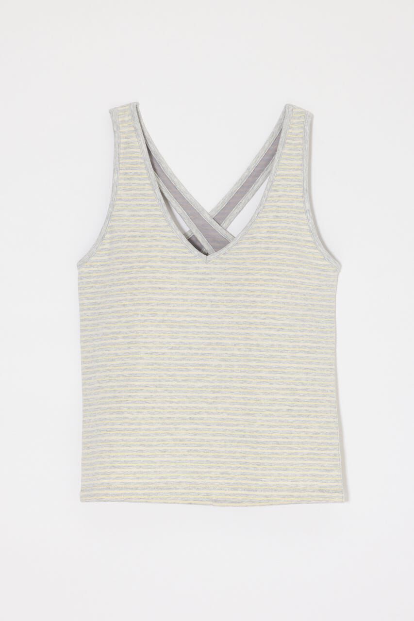 MOUSSY「BACK CROSS CUP タンク」|タンクトップ|