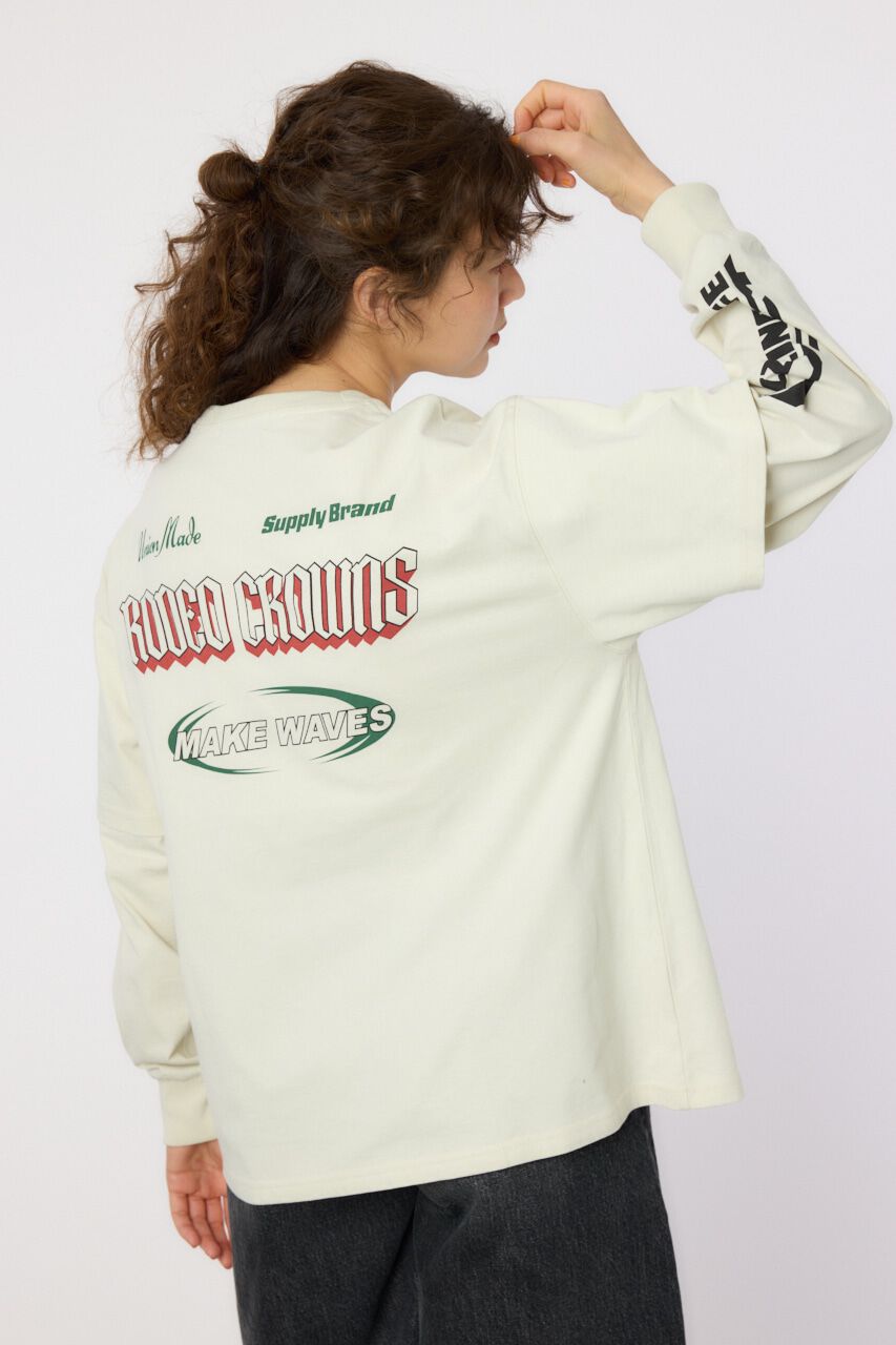 RODEO CROWNS「VintageフェイクレイヤードロングスリーブTシャツ」|Tシャツ・カットソー|IVOY3