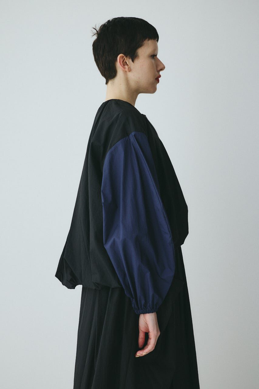 HeRIN.CYE「Balloon hem nylon blouson」|ブルゾン・スタジャン|