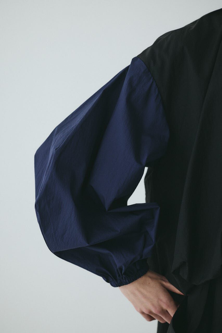 HeRIN.CYE「Balloon hem nylon blouson」|ブルゾン・スタジャン|