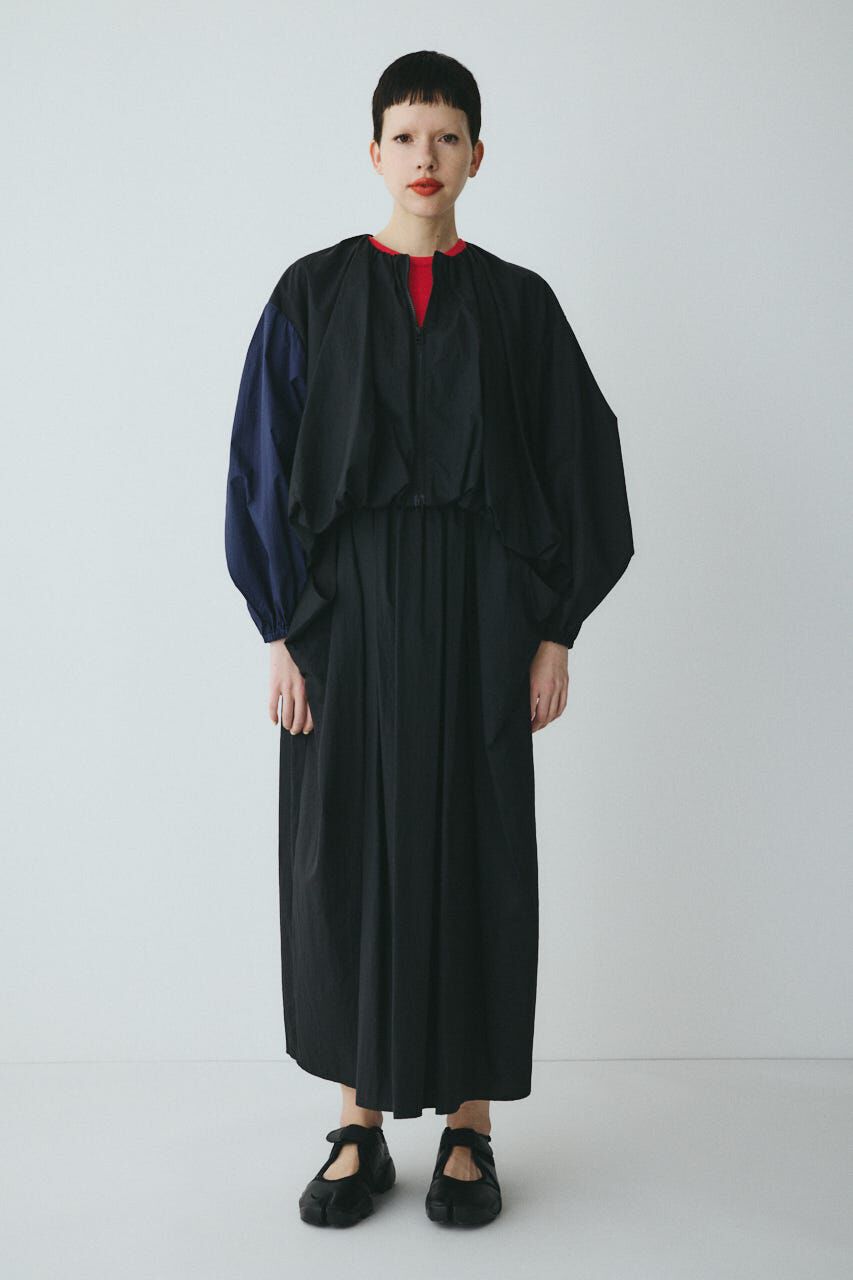 HeRIN.CYE「Balloon hem nylon blouson」|ブルゾン・スタジャン|