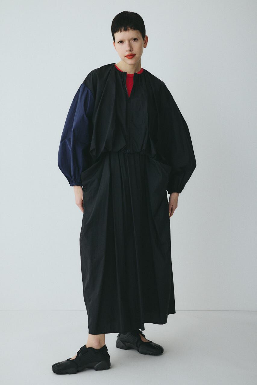 HeRIN.CYE「Balloon hem nylon blouson」|ブルゾン・スタジャン|