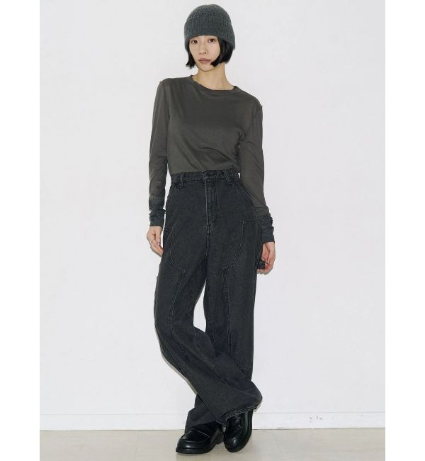 EMODA「【VEQUM】SKIN FIT LONG SLEEVE TOP」|Tシャツ・カットソー|