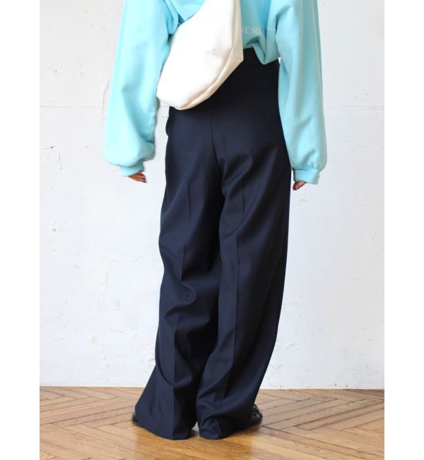 Ungrid「タックストレートパンツ」|その他|