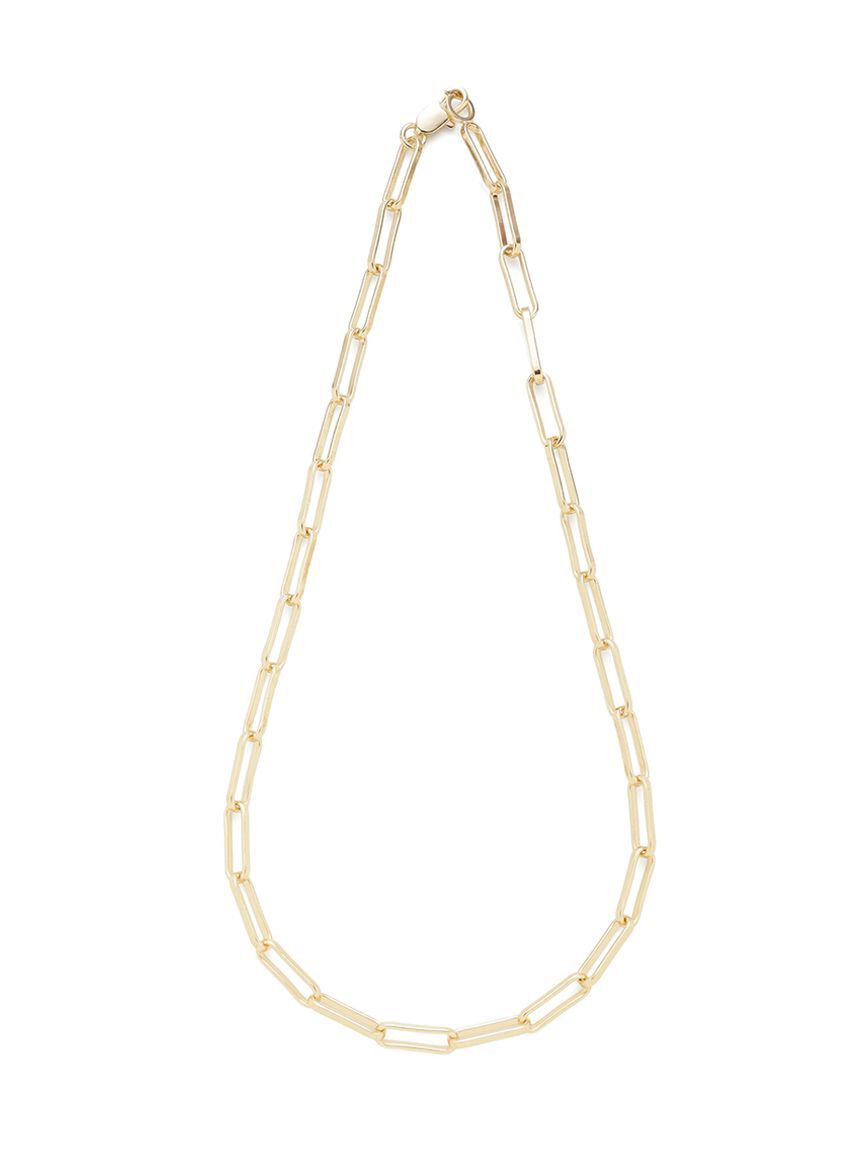 Mila Owen「【EVERYDAY PROOF JEWELRY 】　スクエアチェーンチョーカー」|ネックレス|