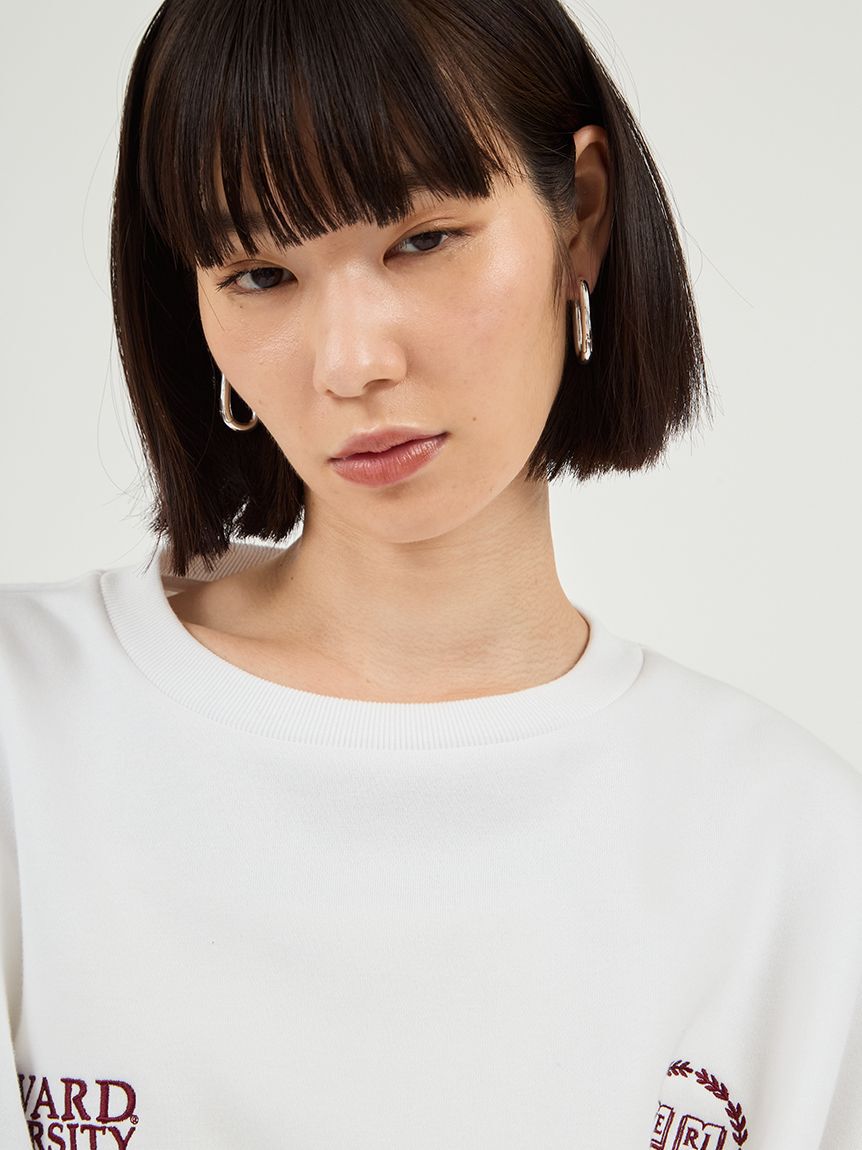 emmi「【emmi&times;GOOD ROCK SPEED】カレッジワイドボディクルースウェット」|スウェット・ジャージ|