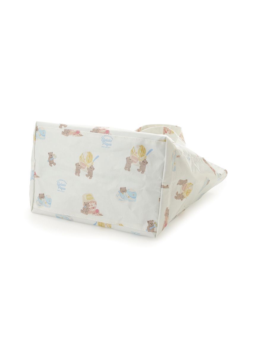 GELATO PIQUE KIDS & BABY「【抗菌防臭】アイスクリームベア柄ママバッグ」|マタニティ・ママグッズ|