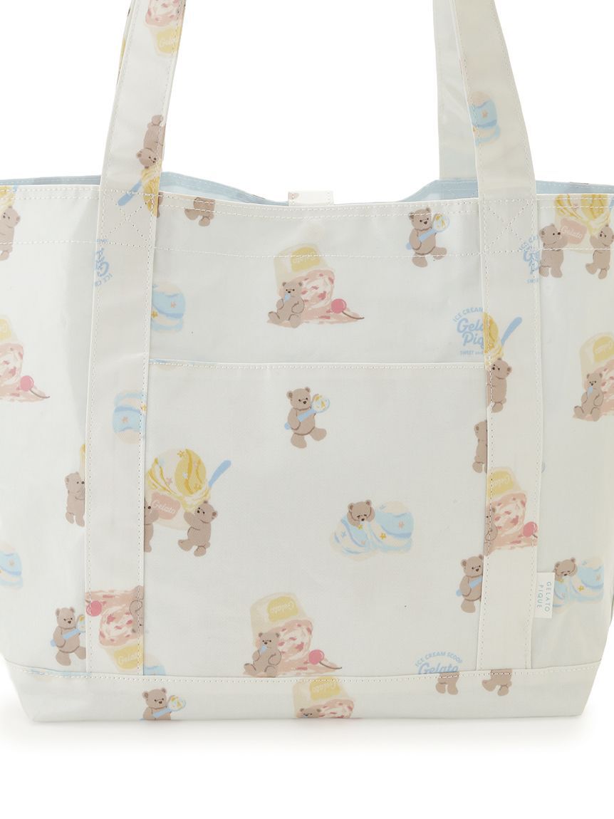 GELATO PIQUE KIDS & BABY「【抗菌防臭】アイスクリームベア柄ママバッグ」|マタニティ・ママグッズ|