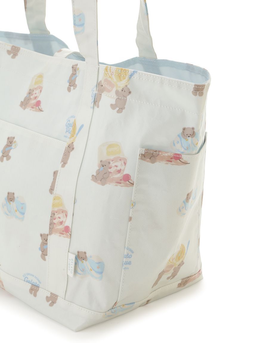 GELATO PIQUE KIDS & BABY「【抗菌防臭】アイスクリームベア柄ママバッグ」|マタニティ・ママグッズ|