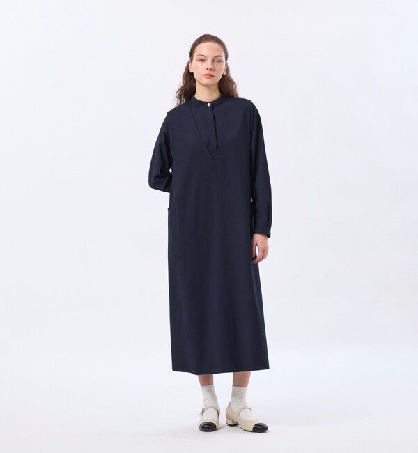MACKINTOSH PHILOSOPHY「【CRANWELL JUMPER SKIRT(クランウェルジャンパースカート)】ウールトロピカル」|ワンピース|