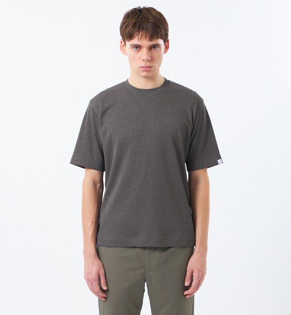 MACKINTOSH PHILOSOPHY「クルーネックTシャツ ミニワッフル」|Tシャツ・カットソー|