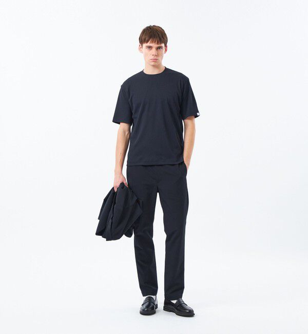 MACKINTOSH PHILOSOPHY「クルーネックTシャツ ミニワッフル」|Tシャツ・カットソー|