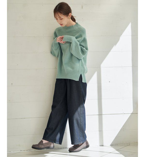 ikka「あたたかボンディングワイドパンツ」|その他|