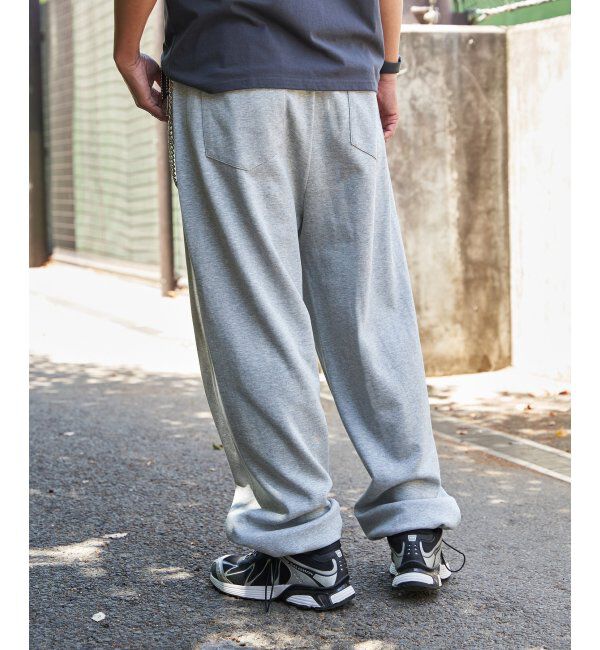 VENCE share style「ベルト付きワイドスウェットパンツ」|その他|