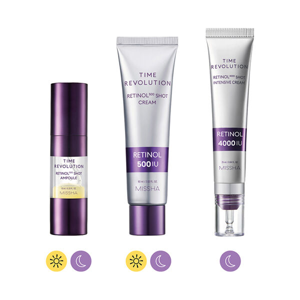 MISSHA「MISSHA(ミシャ) レボリューション/タイムレチ500ショット美容液 本体/しっとり/精油 (10ml)」|美容液・オイル・クリーム|