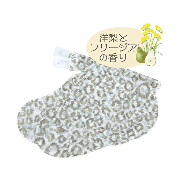  「Annyo フットパック ヒョウ柄 洋梨とフリージア (50g)」|フットケア|