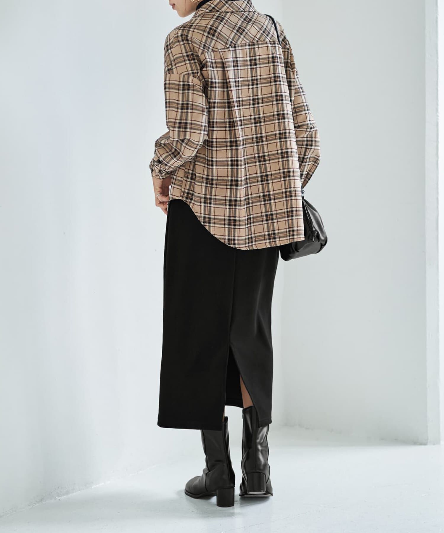 STYLE DELI「立体ステッチチェック柄シャツ」|シャツ・ブラウス|
