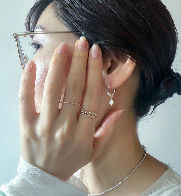 agete「K10リング」|リング|
