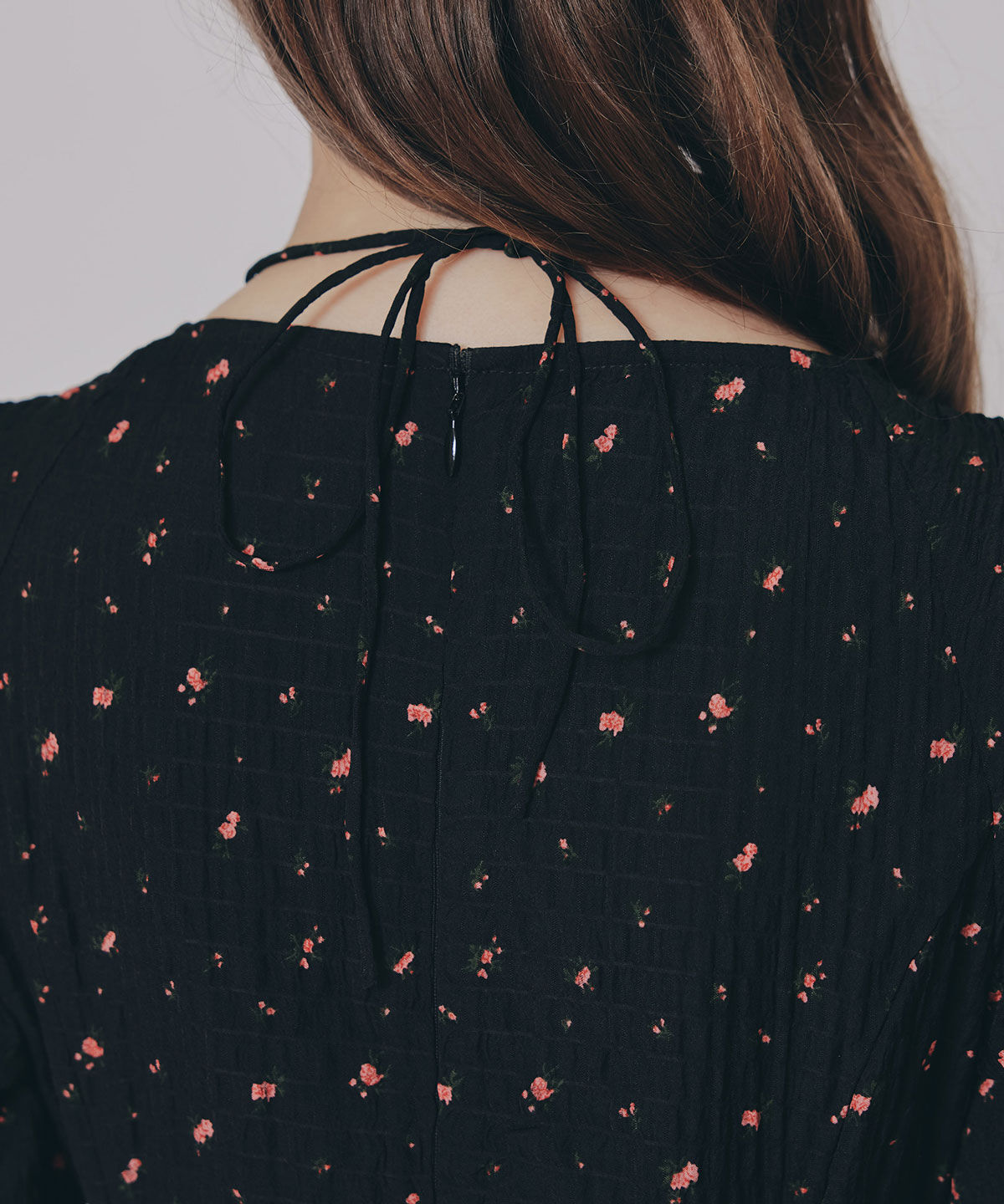 REDYAZEL「ミニフラワーイレヘムロングワンピース」|ワンピース|