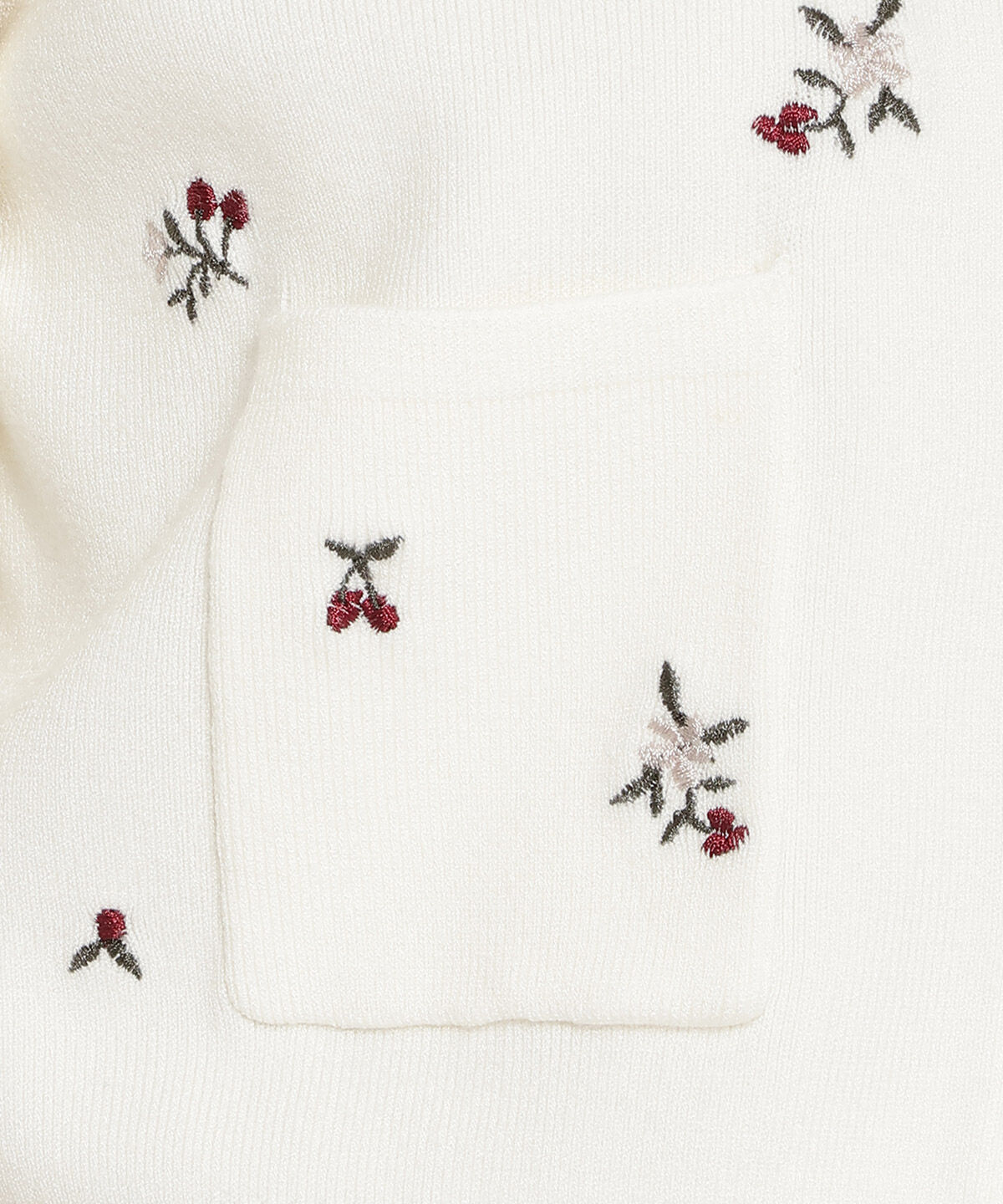 WILLSELECTION「モチーフ刺繍カーディガン」|カーディガン|