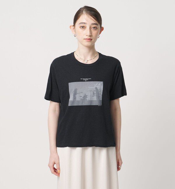 UNITED ARROWS「＜TICCA＞バンド プリント Tシャツ」|Tシャツ・カットソー|
