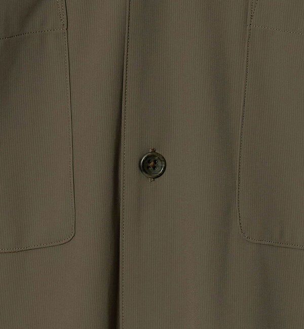 UNITED ARROWS「ナイロン/ポリウレタン エコニール シャツ タテヨコストレッチ」|カーディガン|