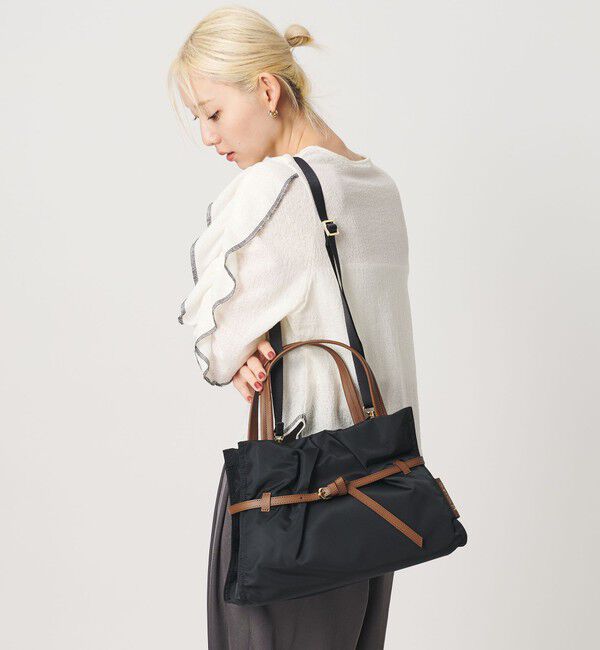 BEAUTY&YOUTH UNITED ARROWS「＜VIOLAd&rsquo;ORO＞BIANCA ナイロン ベルト トートバッグ」|トートバッグ|MD.BROWN