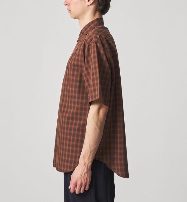 STEVEN ALAN「＜Steven Alan＞ オンブレー チェック レギュラーカラー シャツ」|シャツ・ブラウス|