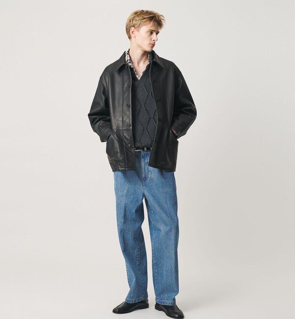BEAUTY&YOUTH UNITED ARROWS「ハイツイスト フェード デニム パンツ スタンダード NO.9」|チノ|