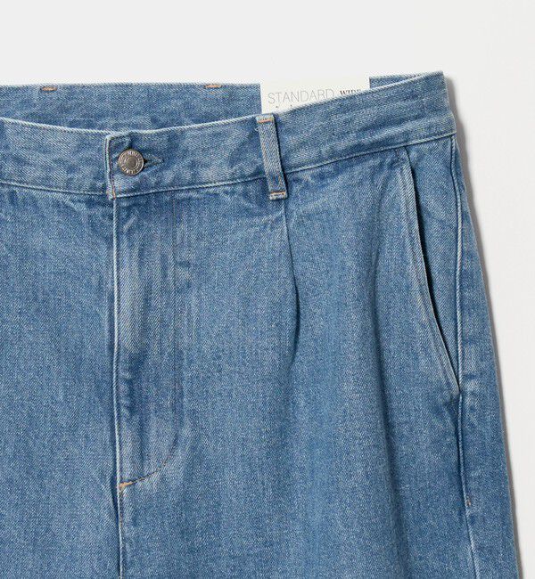 BEAUTY&YOUTH UNITED ARROWS「ハイツイスト フェード デニム パンツ スタンダード NO.9」|チノ|