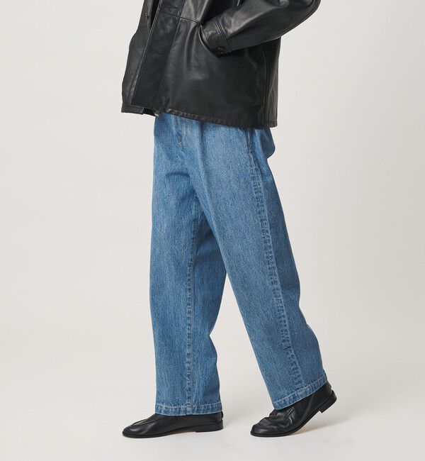 BEAUTY&YOUTH UNITED ARROWS「ハイツイスト フェード デニム パンツ スタンダード NO.9」|チノ|