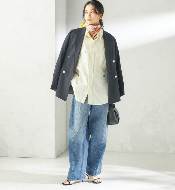 SHIPS for women「NINE CASE:〈洗濯機可能〉製品染め シャツ」|シャツ・ブラウス|