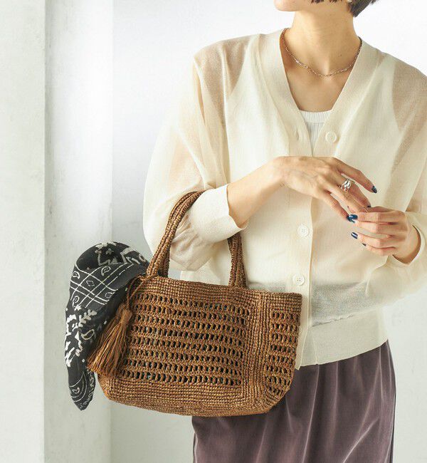 SHIPS for women「MAISON N.H PARIS:ANNABELLE P」|かごバッグ|