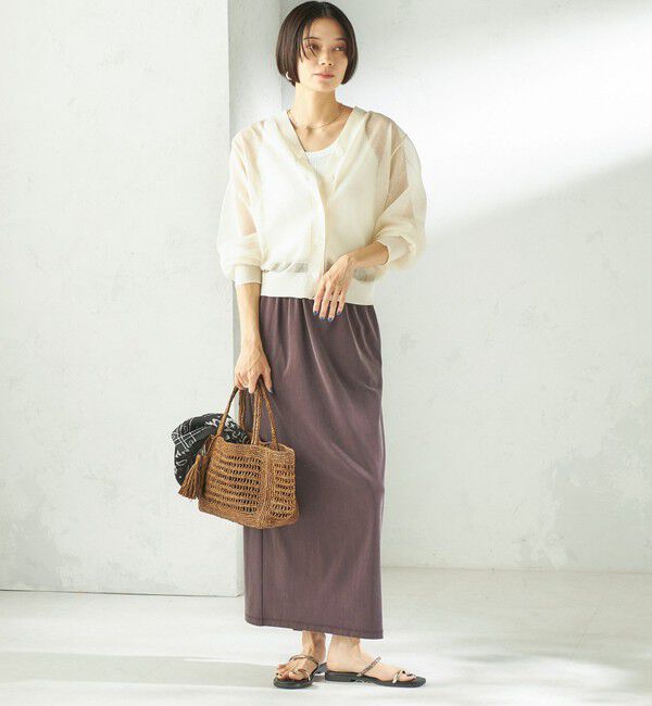 SHIPS for women「MAISON N.H PARIS:ANNABELLE P」|かごバッグ|