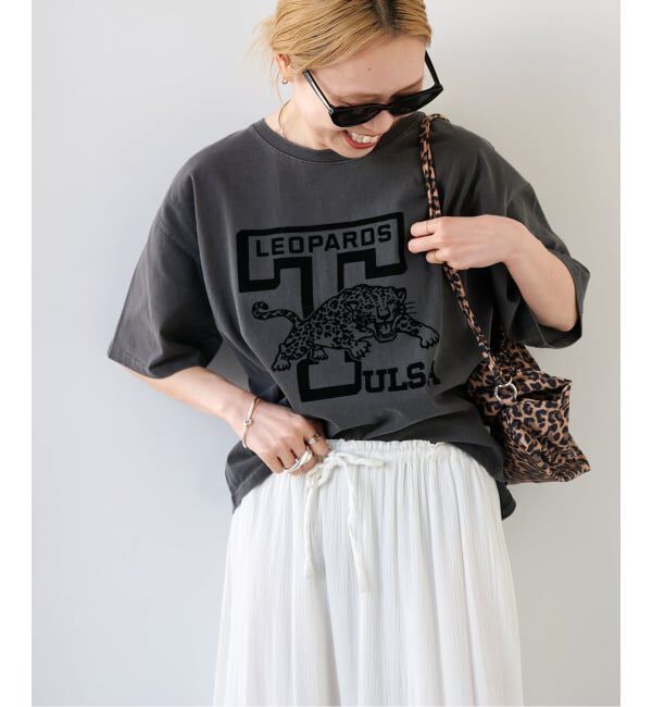 OUTDOOR PRODUCTS Usual Things「追加 ピグメントカットオフZOO TEE」|Tシャツ・カットソー|グレー