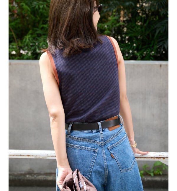 OUTDOOR PRODUCTS Usual Things「リンガーボーダーノースリ セットアップ対応」|タンクトップ|